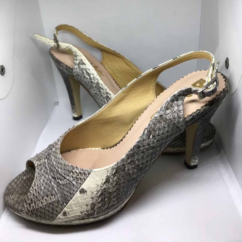 Bangkok  Bootery Snakeskin Heels